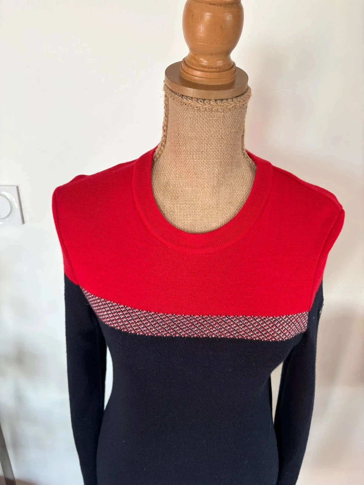 Jurk Saint James – Made in France – Maat 38 – Wol – Elegant & tijdloos gemaakt in Frankrijk – photo 4